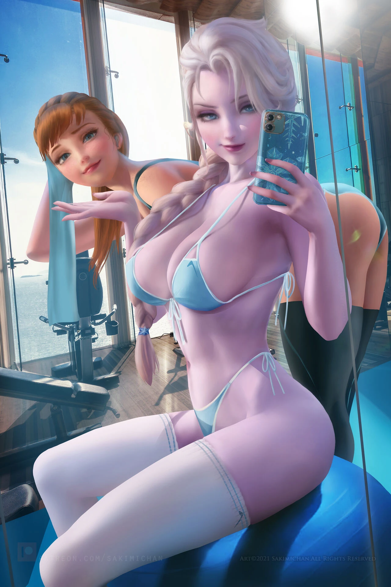 Elsa porn comic picture 49