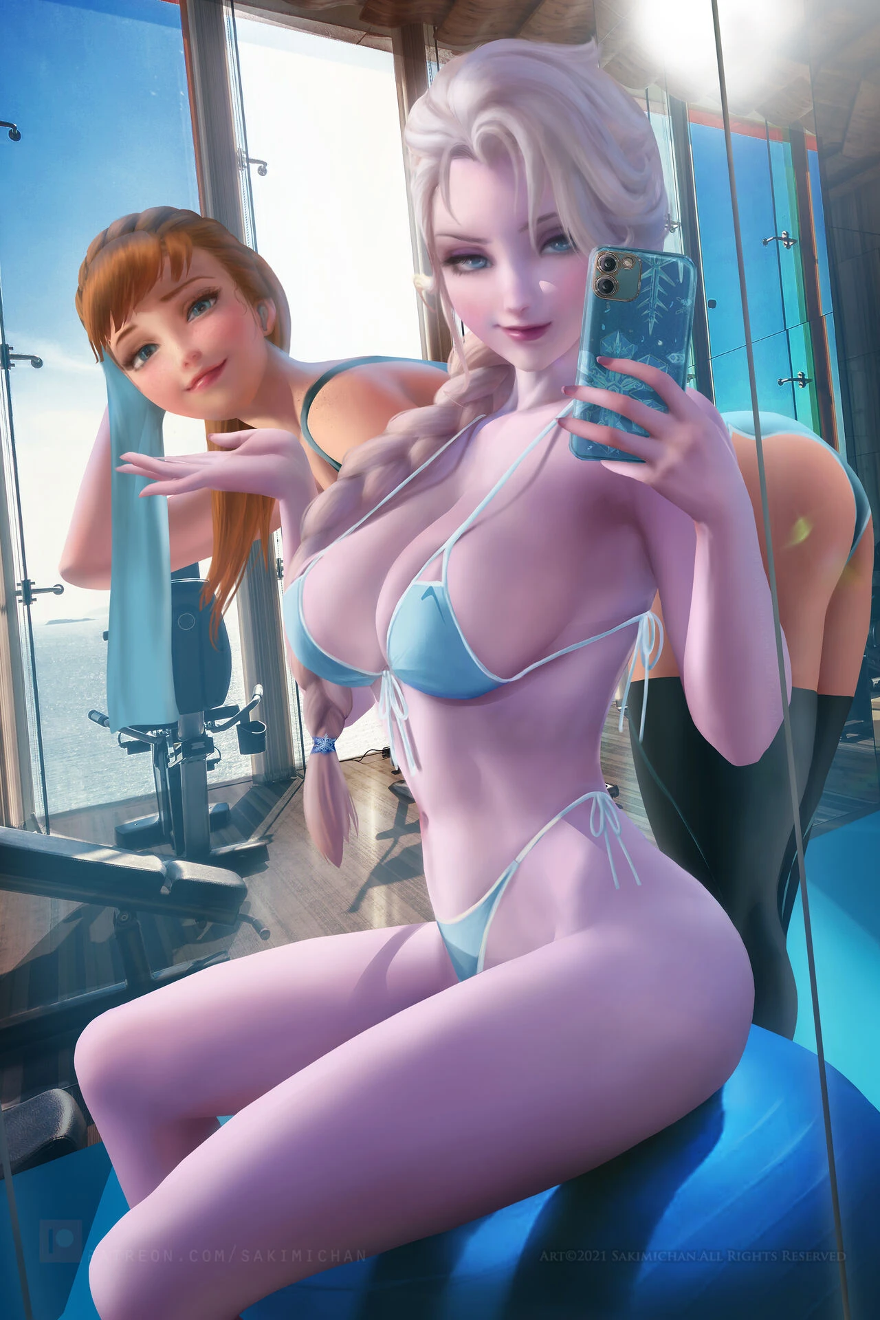 Elsa porn comic picture 51