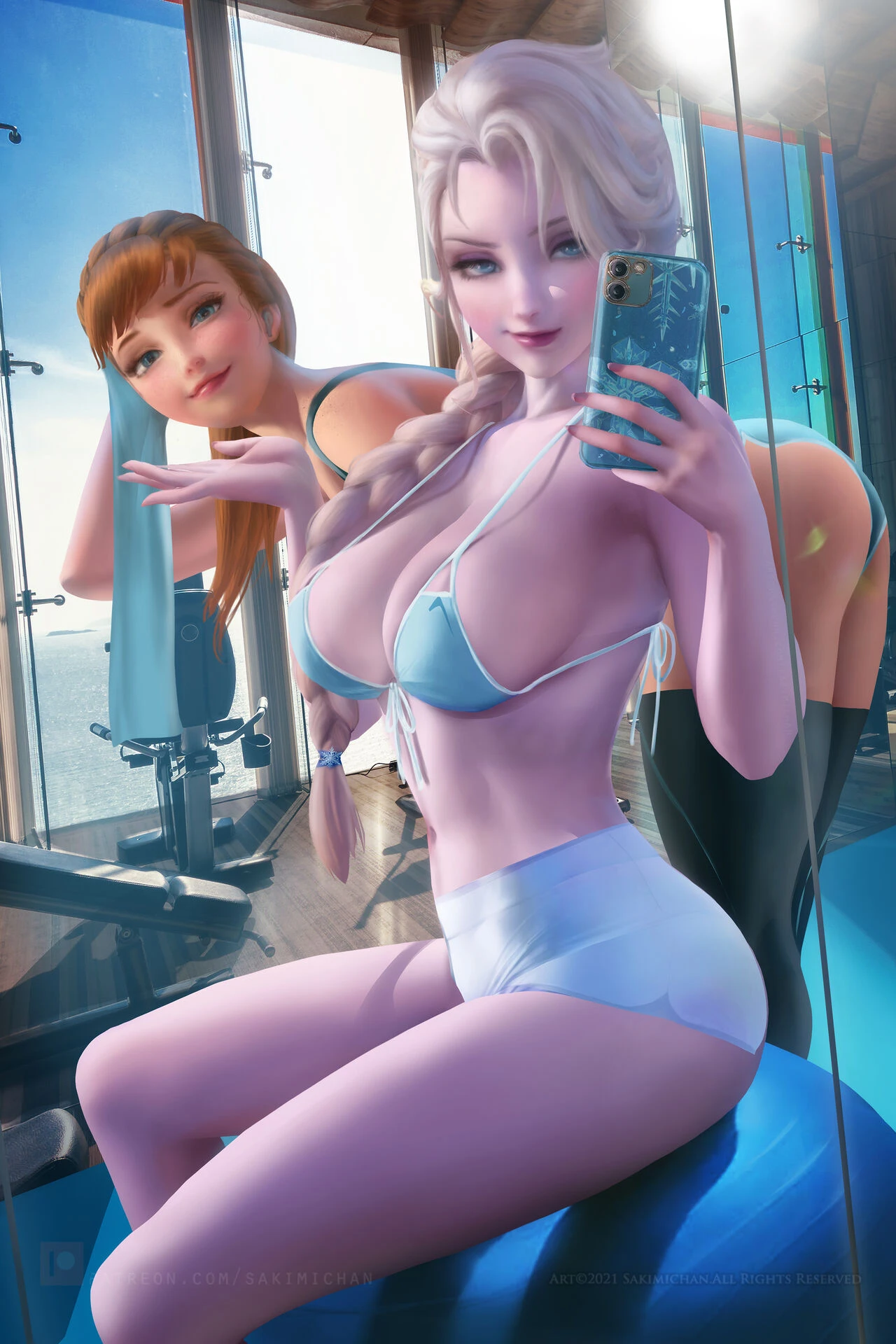 Elsa porn comic picture 52