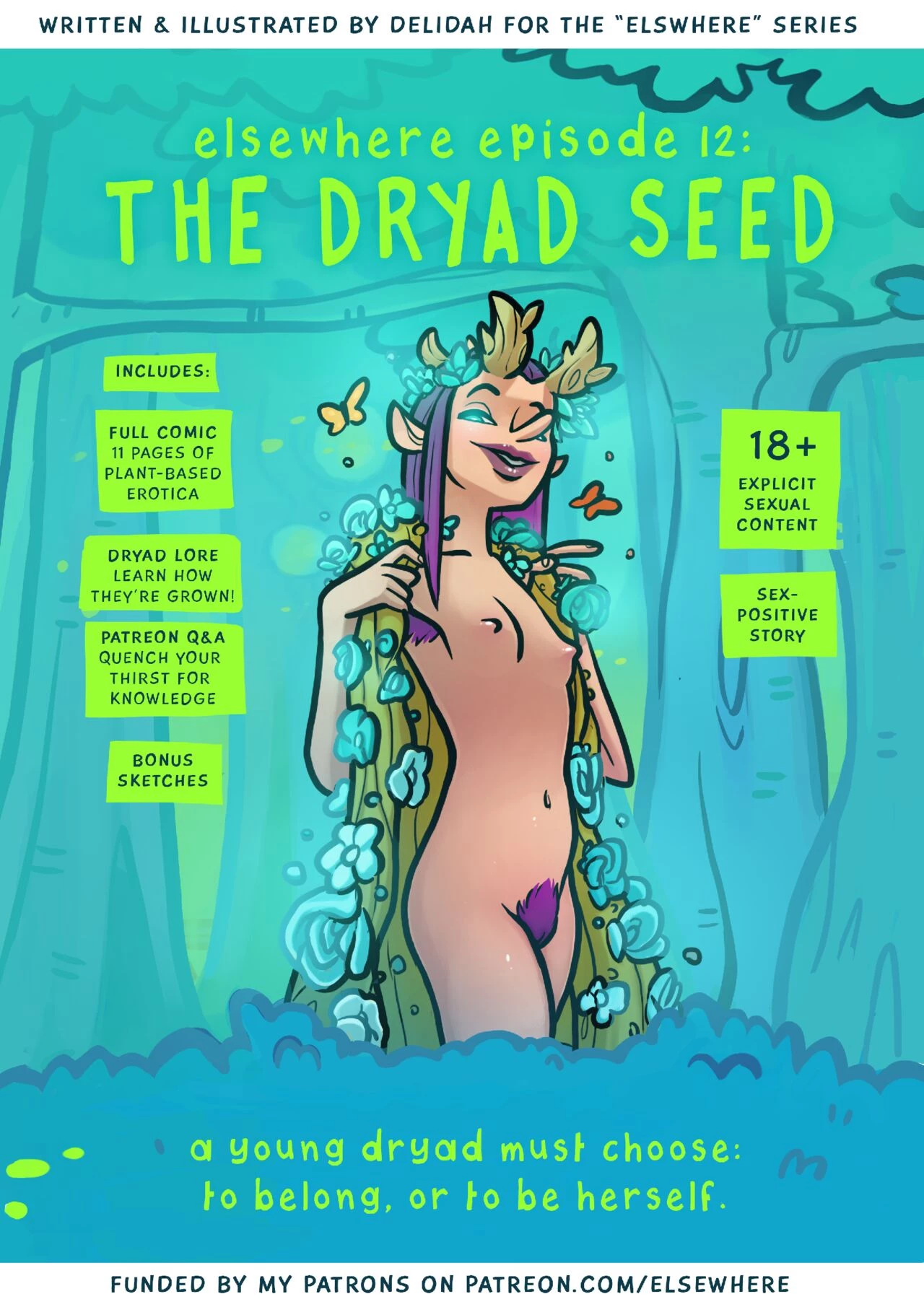 Elsewhere: 12 The Dryad Seed porn comic picture 1