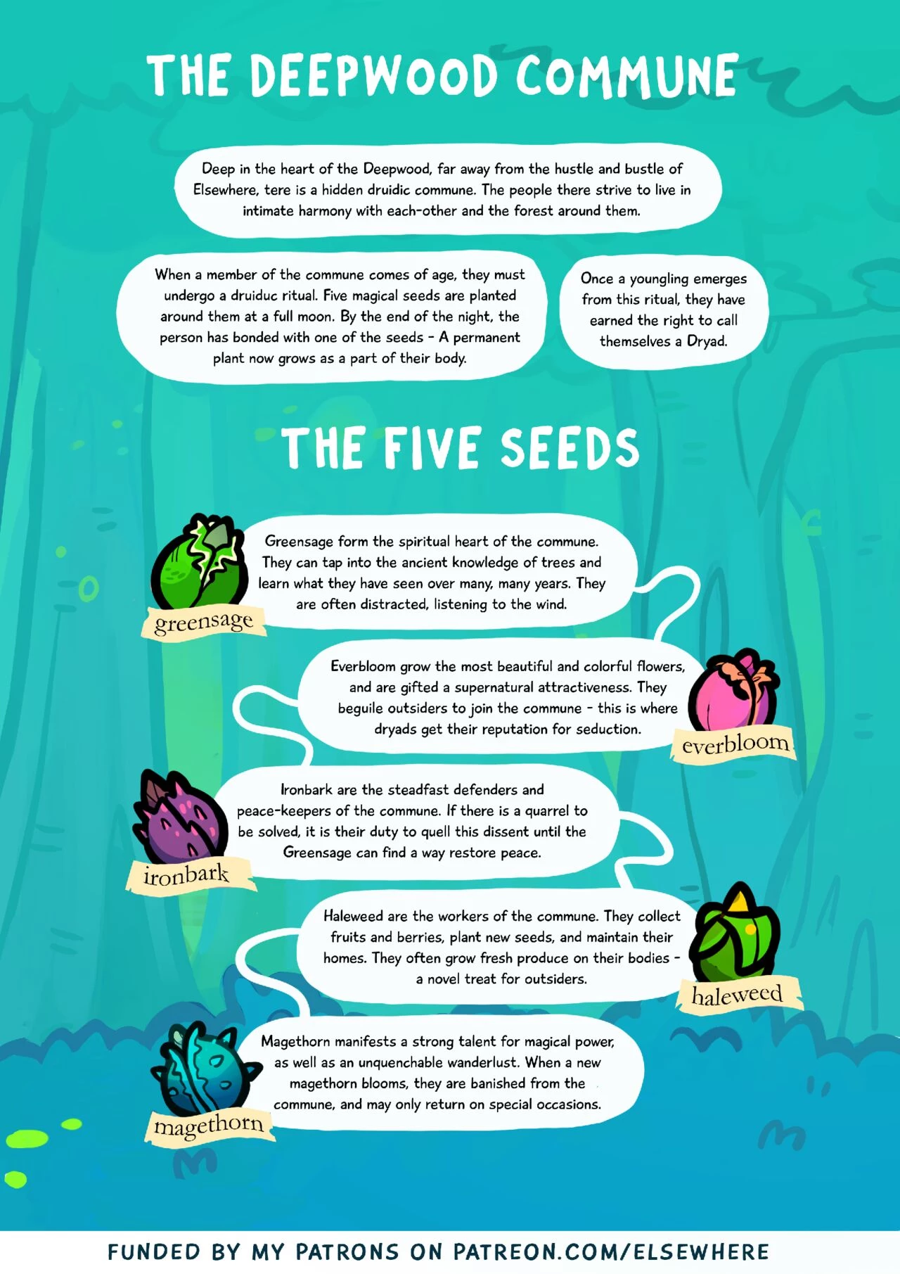 Elsewhere: 12 The Dryad Seed porn comic picture 14