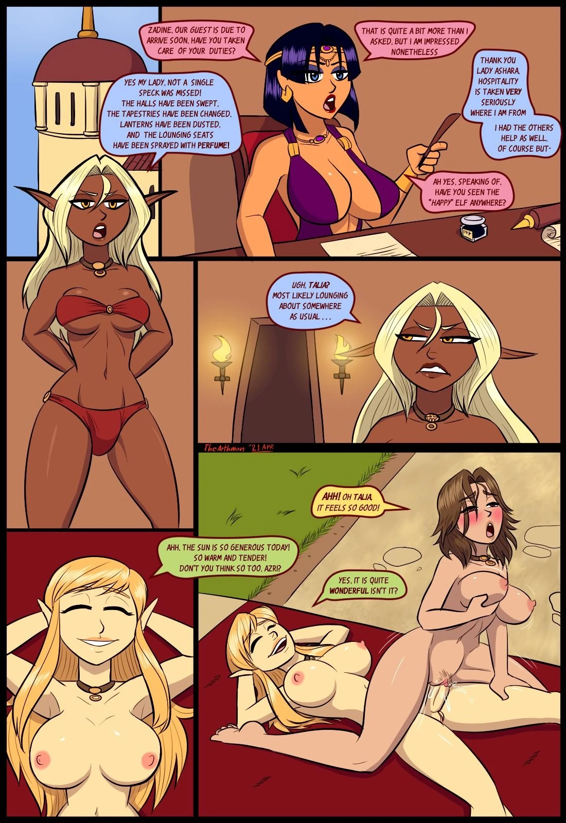 Elves For Sale! - Part 2 porn comic picture 2