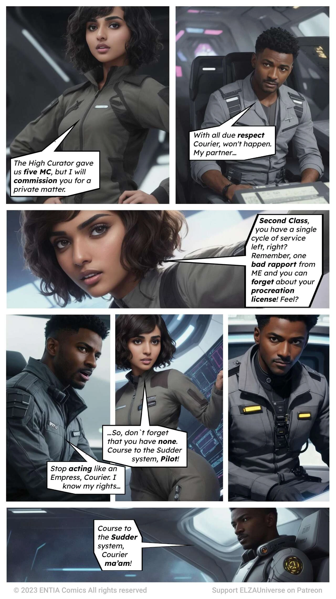 ELZA 2 porn comic picture 7