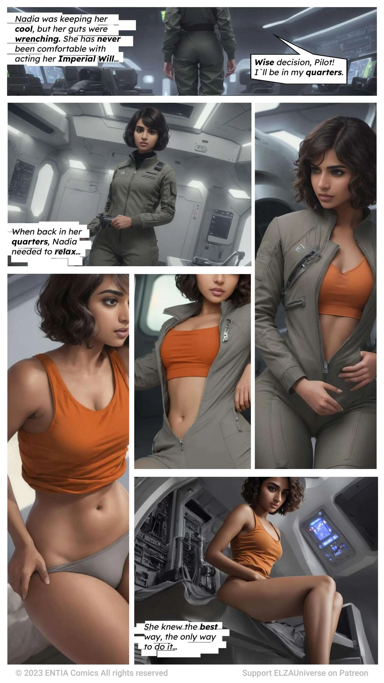 ELZA 2 porn comic picture 8