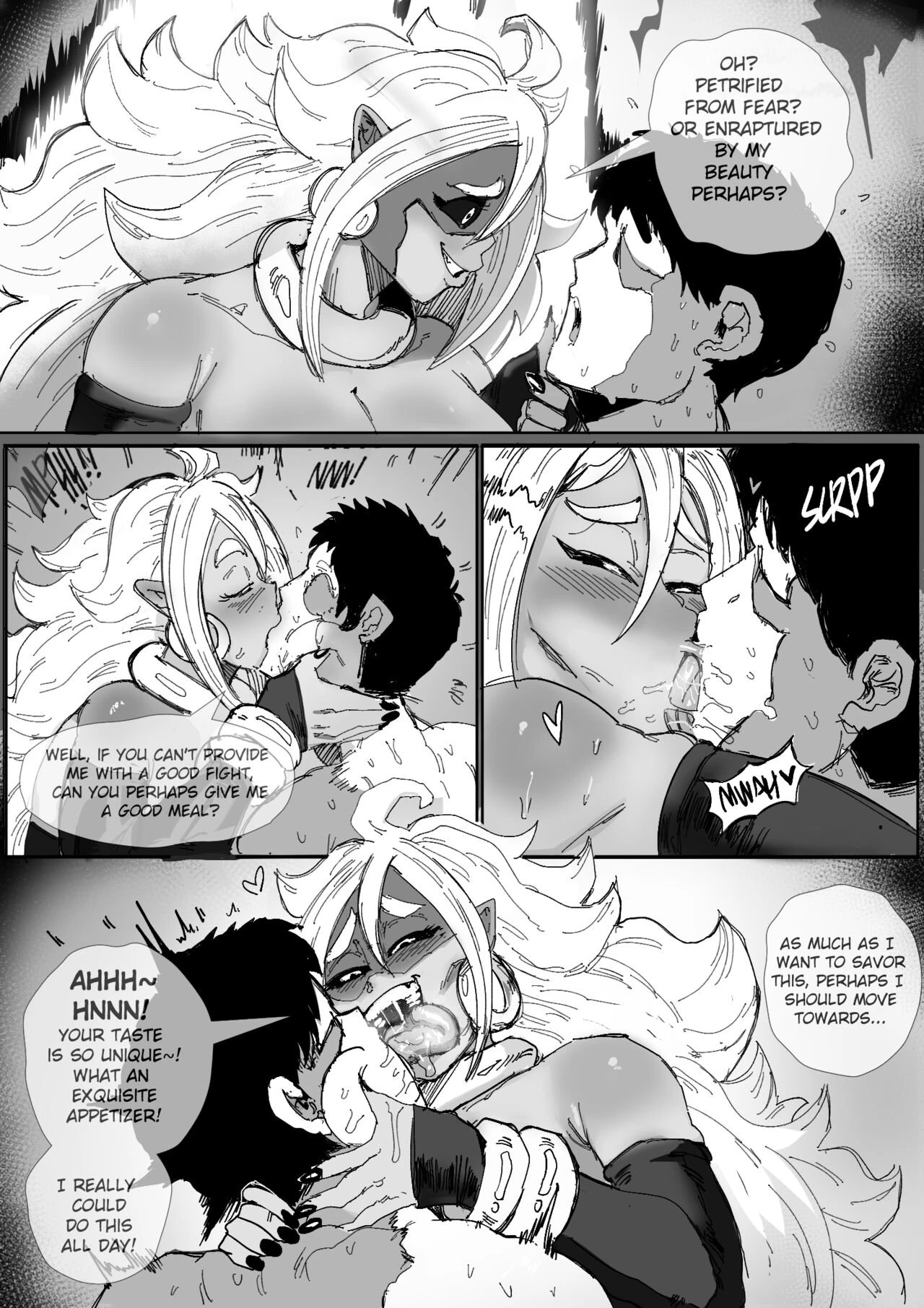 Emboquo's Android 21 porn comic picture 2