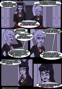 Enabler: Monochrome porn comic picture 1