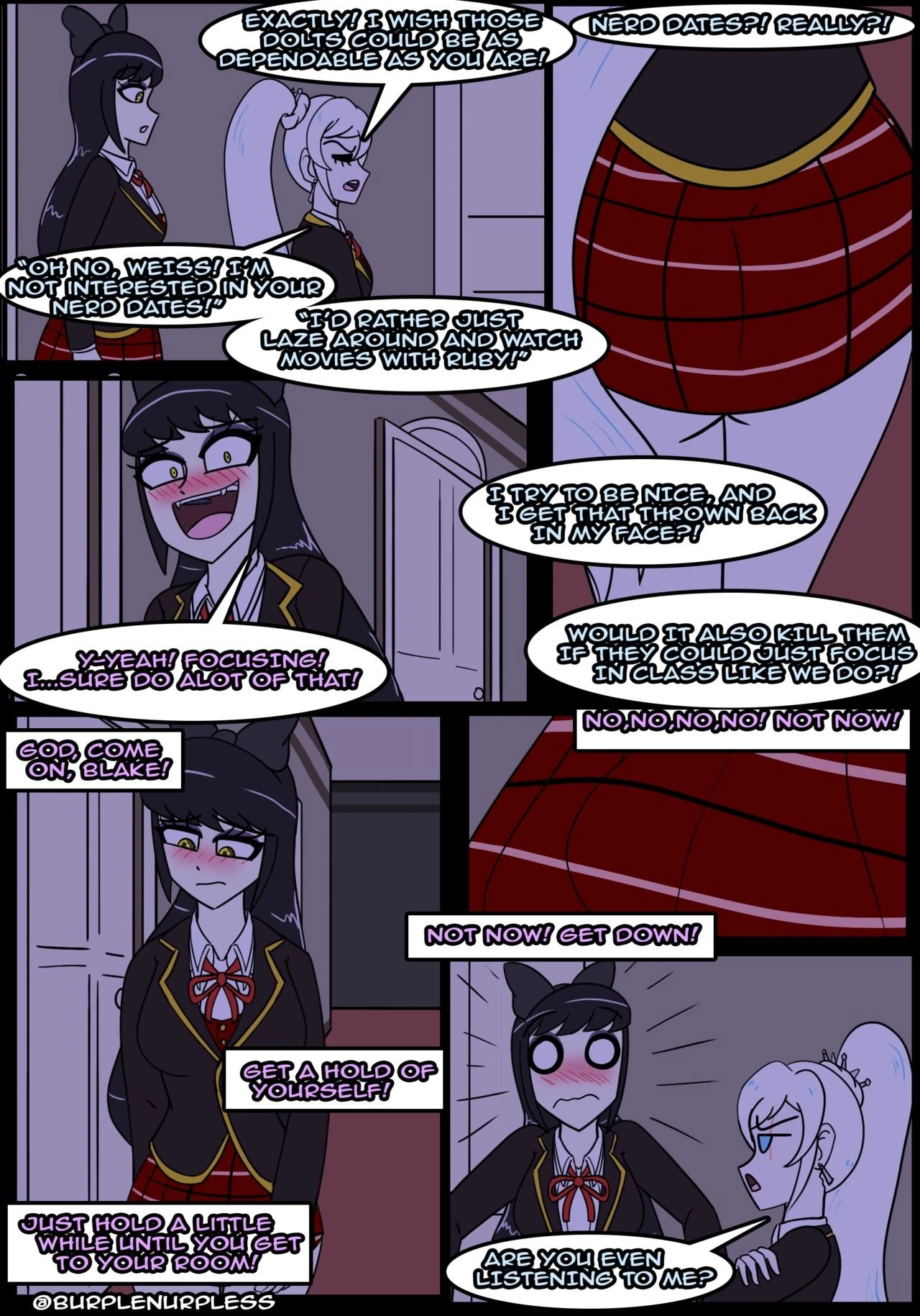 Enabler: Monochrome porn comic picture 2