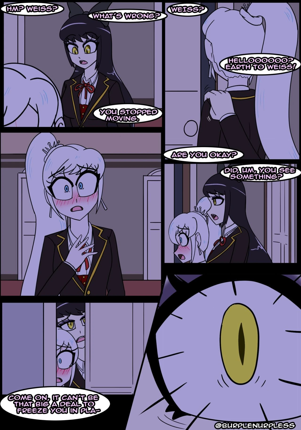 Enabler: Monochrome porn comic picture 4