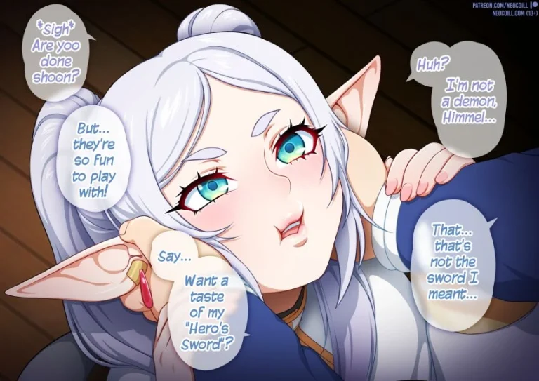 Enchanting Elf porn comic picture 1