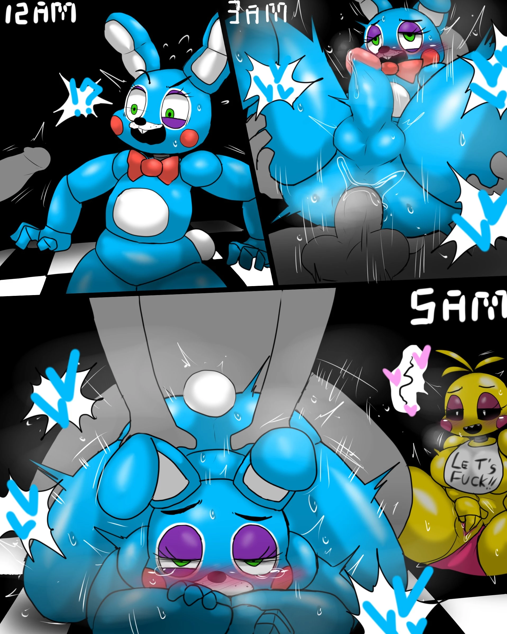 Enigi09: Five Nights At Freddy's porn comic picture 11