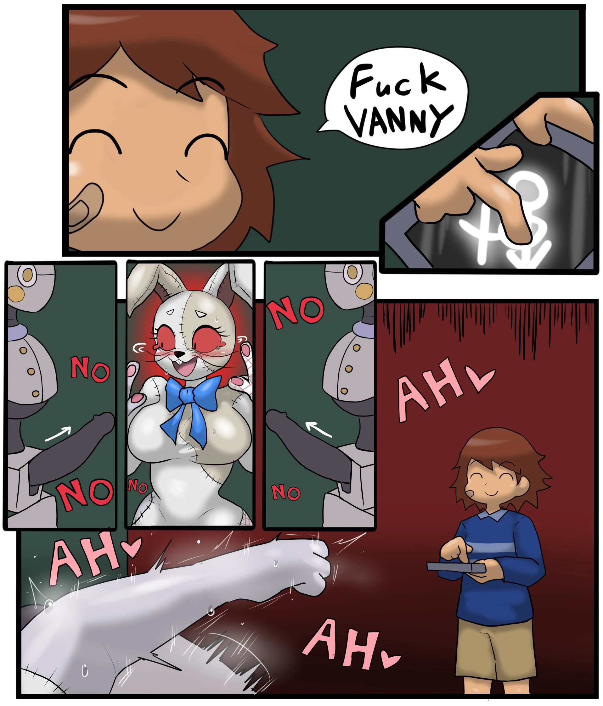 Enigi09: Five Nights At Freddy's porn comic picture 14