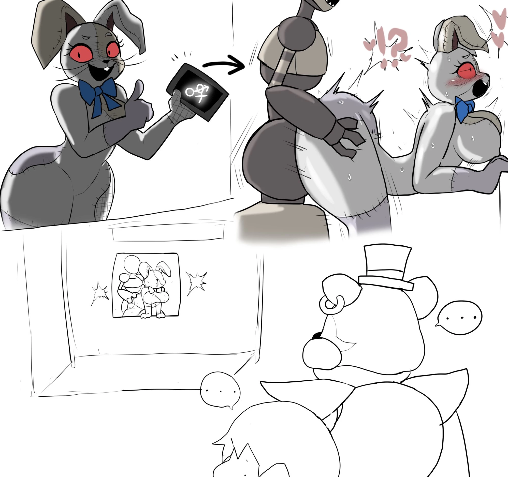 Enigi09: Five Nights At Freddy's porn comic picture 43