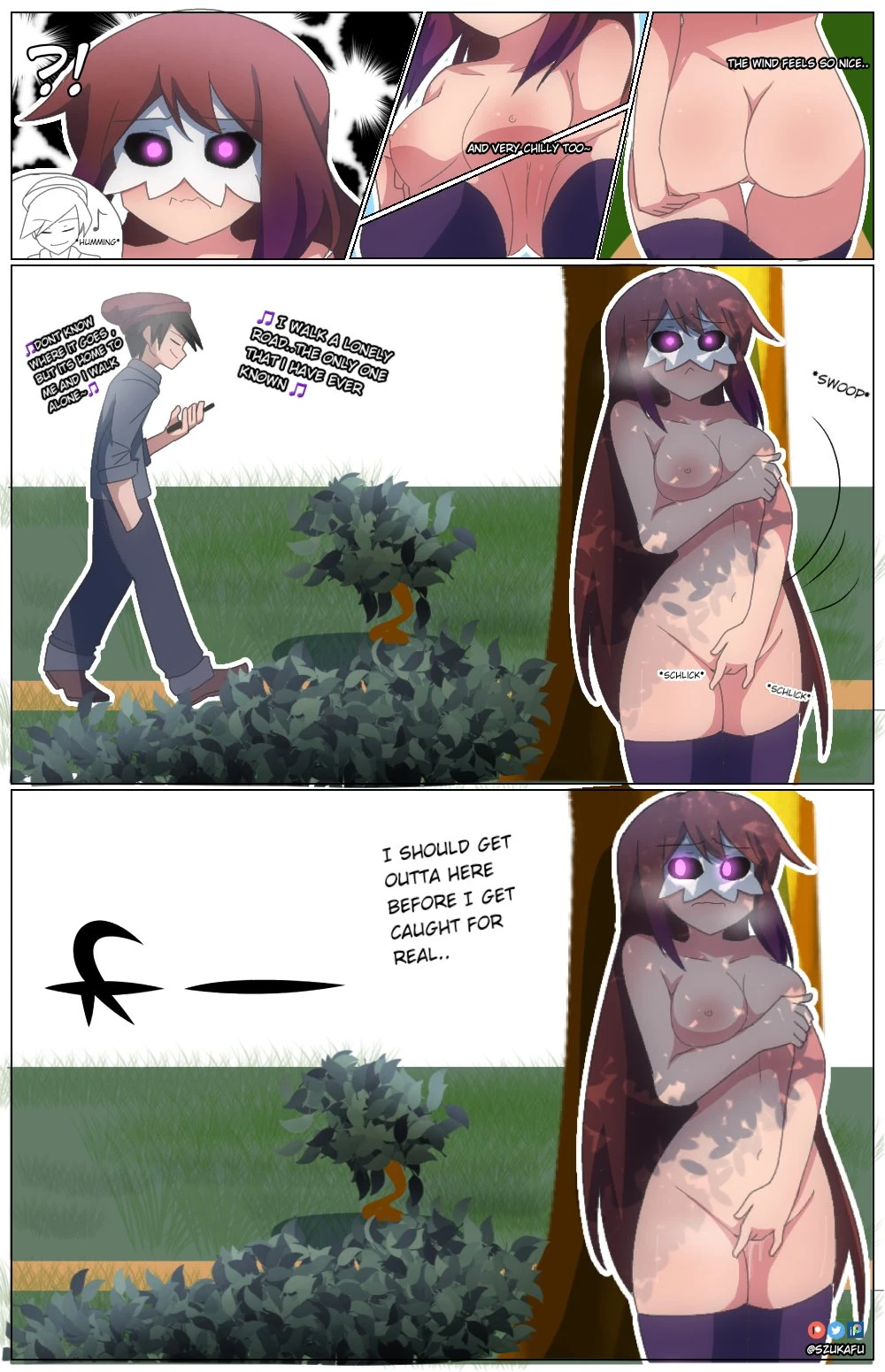 Enjoying the Breeze porn comic picture 3