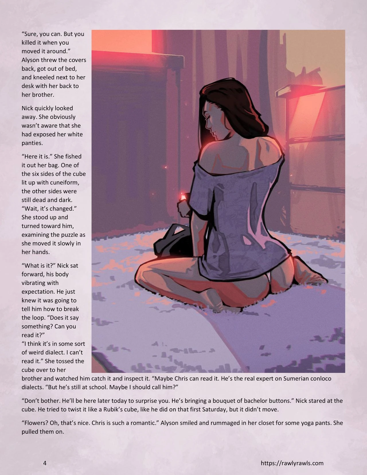 Enki's Puzzle 4 porn comic picture 4