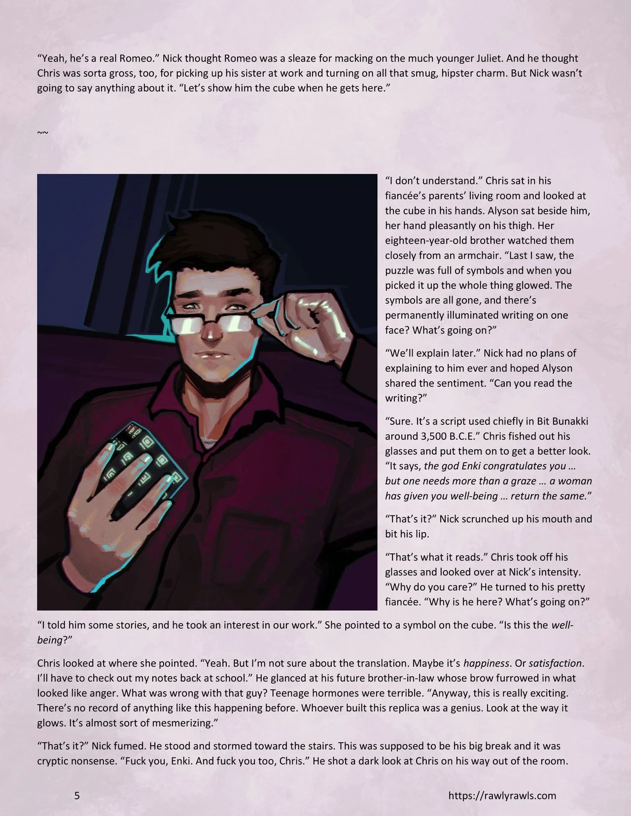 Enki's Puzzle 4 porn comic picture 5