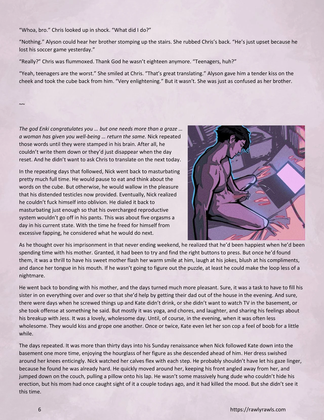 Enki's Puzzle 4 porn comic picture 6