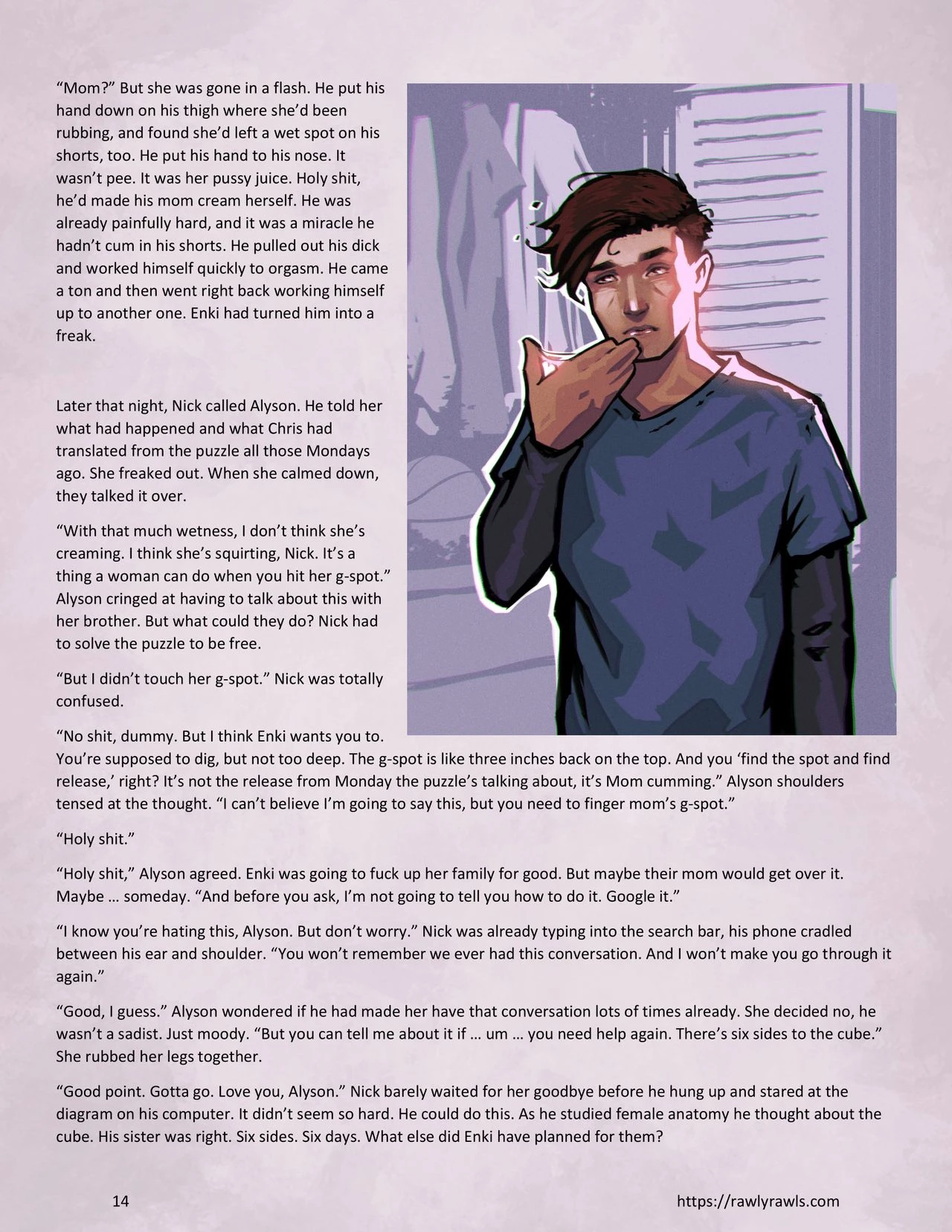 Enki's Puzzle 5: Rawly Rawls Fiction porn comic picture 14