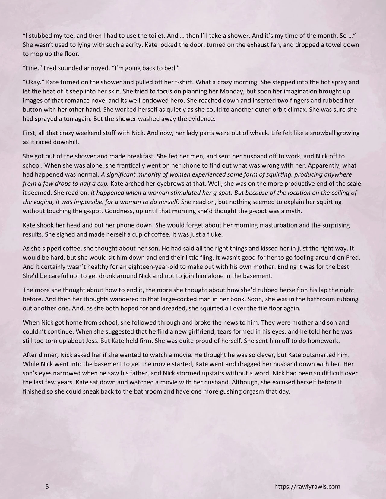 Enki's Puzzle 5: Rawly Rawls Fiction porn comic picture 5