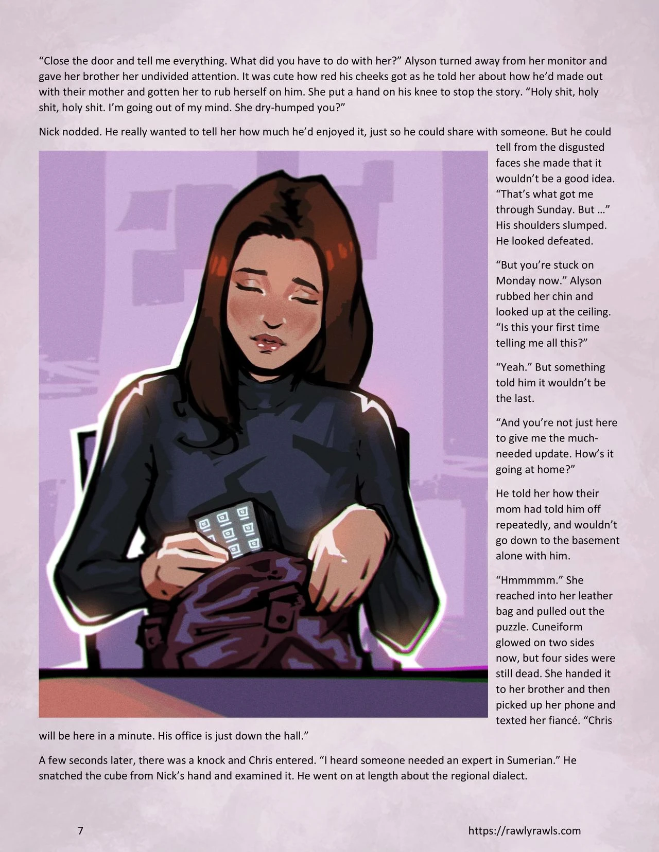 Enki's Puzzle 5: Rawly Rawls Fiction porn comic picture 7