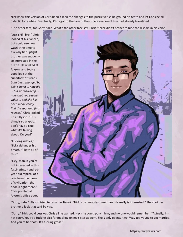 Enki's Puzzle 5: Rawly Rawls Fiction porn comic picture 8