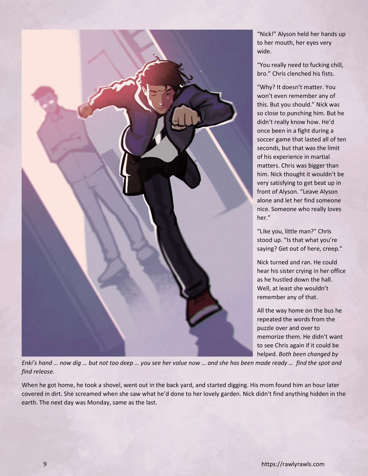 Enki's Puzzle 5: Rawly Rawls Fiction porn comic picture 9