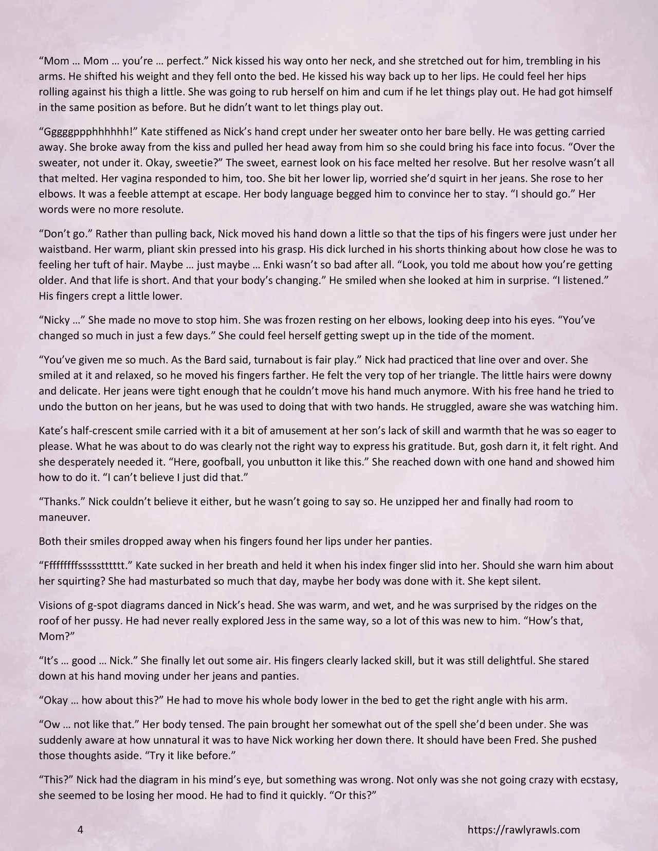 Enki's Puzzle 6: Rawly Rawls Fiction porn comic picture 4