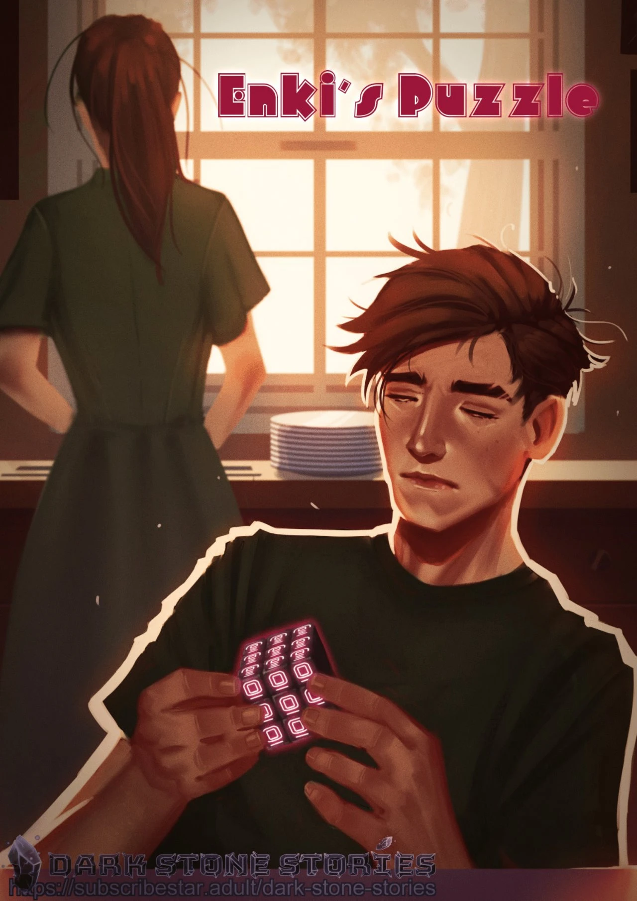 Enki's Puzzle Chapter 1: Dark Stone Stories porn comic picture 1