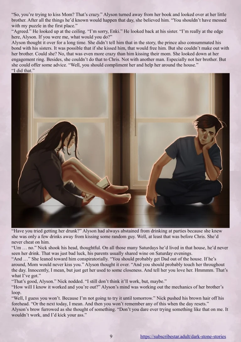 Enki's Puzzle Chapter 1: Dark Stone Stories porn comic picture 10