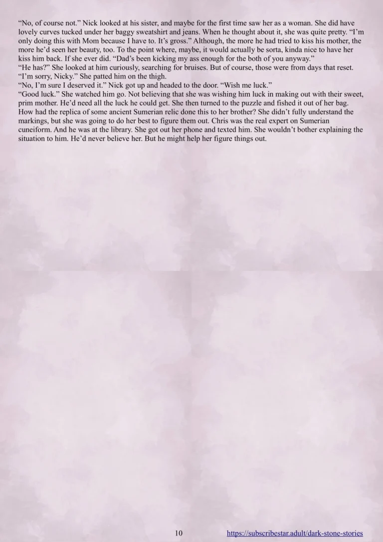 Enki's Puzzle Chapter 1: Dark Stone Stories porn comic picture 11