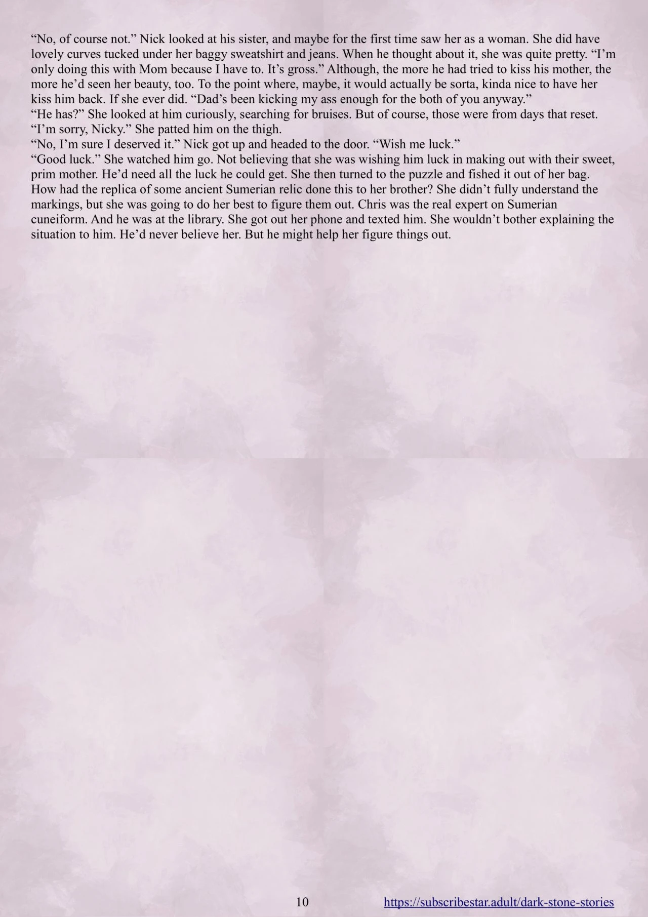 Enki's Puzzle Chapter 1: Dark Stone Stories porn comic picture 11