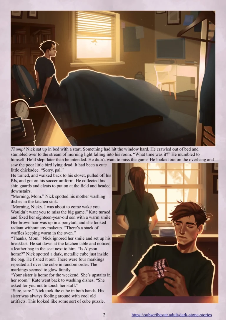 Enki's Puzzle Chapter 1: Dark Stone Stories porn comic picture 3