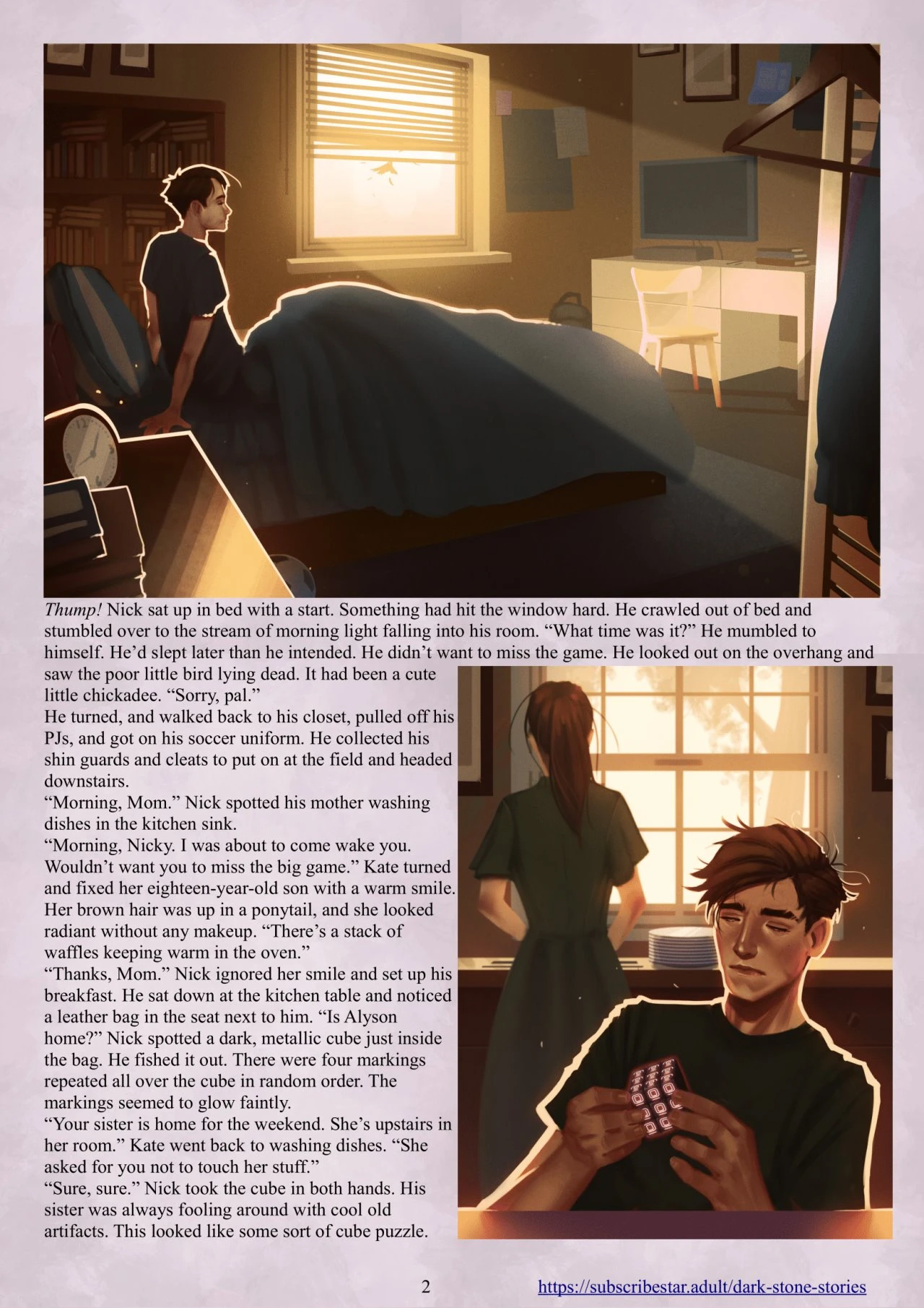 Enki's Puzzle Chapter 1: Dark Stone Stories porn comic picture 3