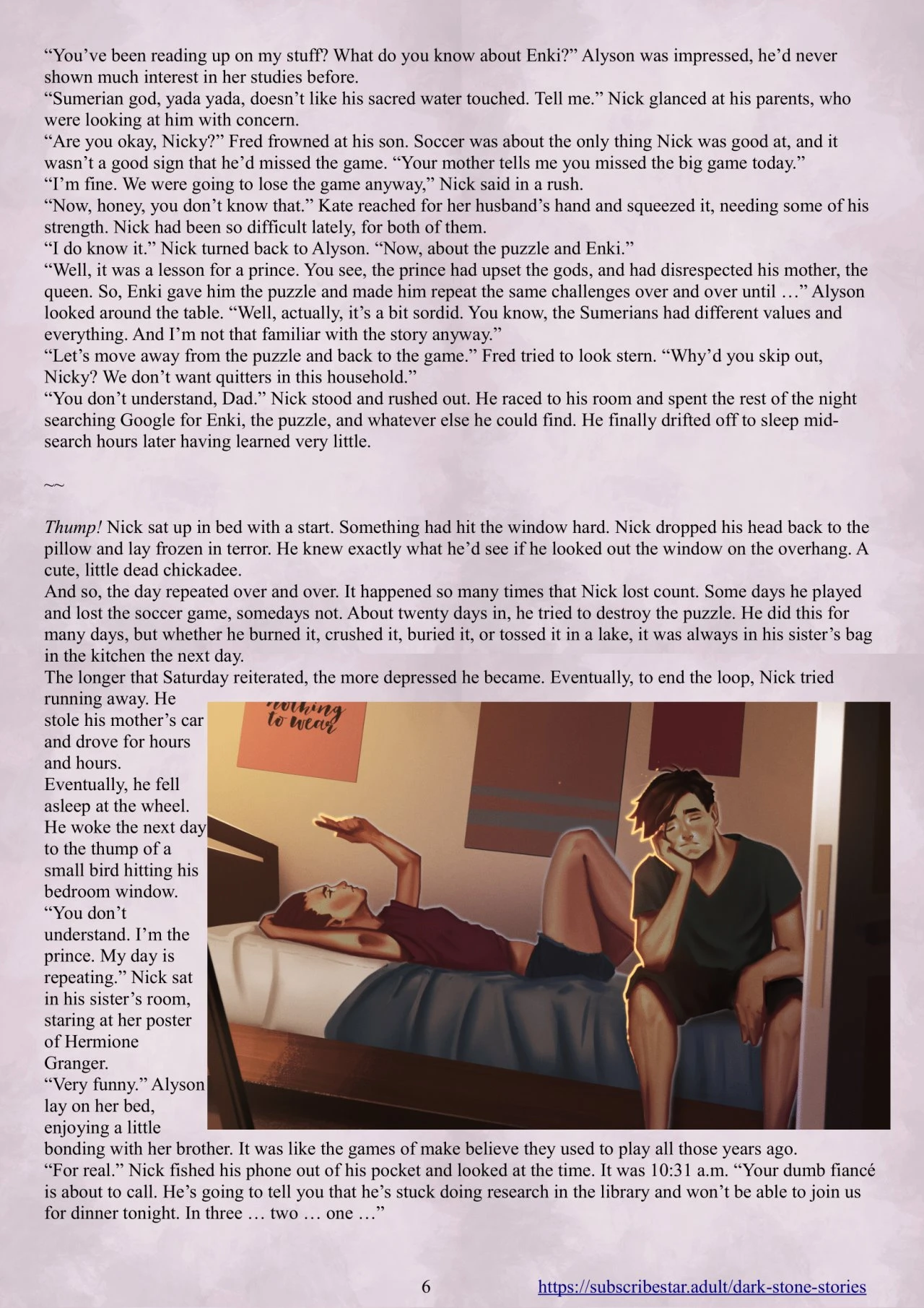 Enki's Puzzle Chapter 1: Dark Stone Stories porn comic picture 7