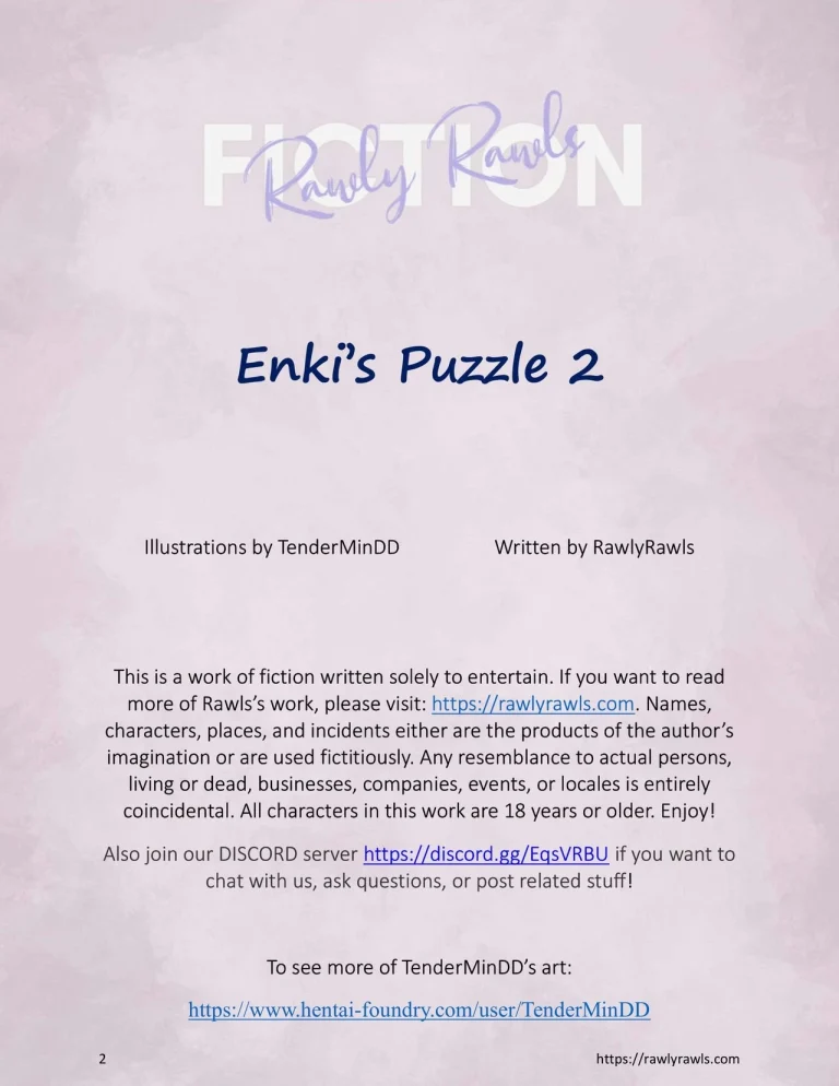Enki's Puzzle Chapter 2: Rawly Rawls Fiction porn comic picture 2