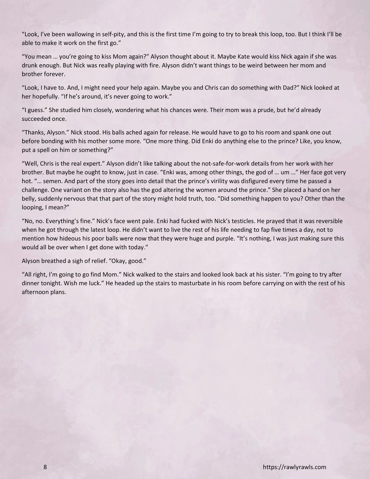 Enki's Puzzle Chapter 3: Rawly Rawls Fiction porn comic picture 8