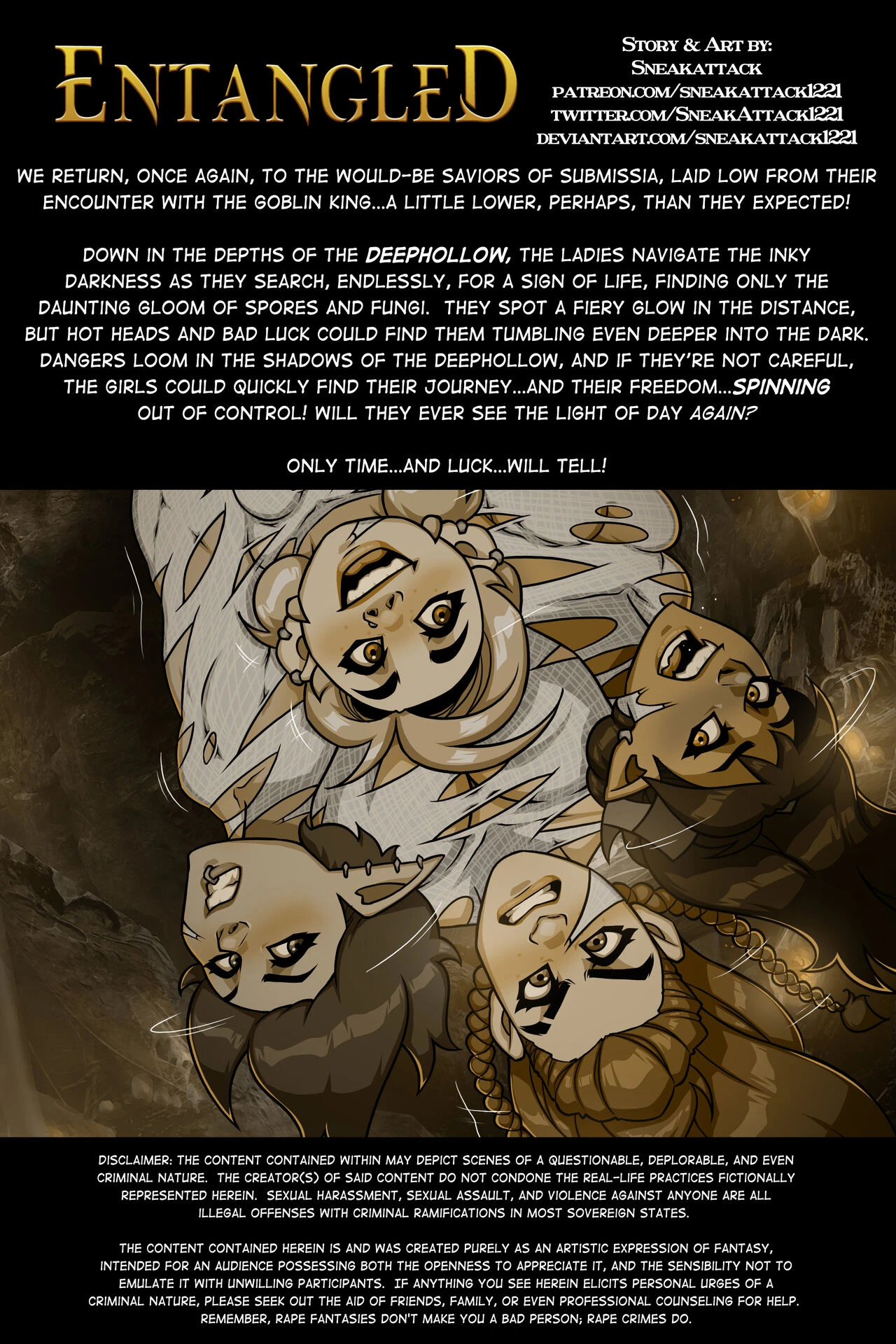 Entangled 3 porn comic picture 3