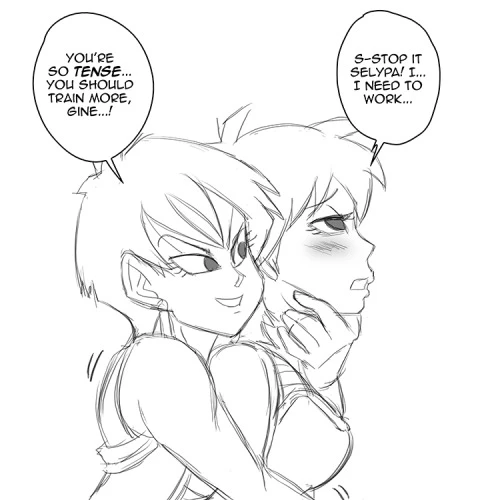 Episode of Gine (Dragon Ball Z) porn comic picture 1