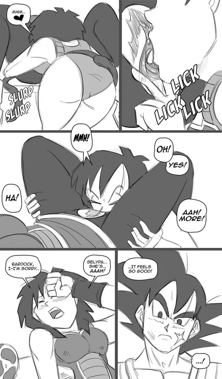 Episode of Gine (Dragon Ball Z) porn comic picture 12