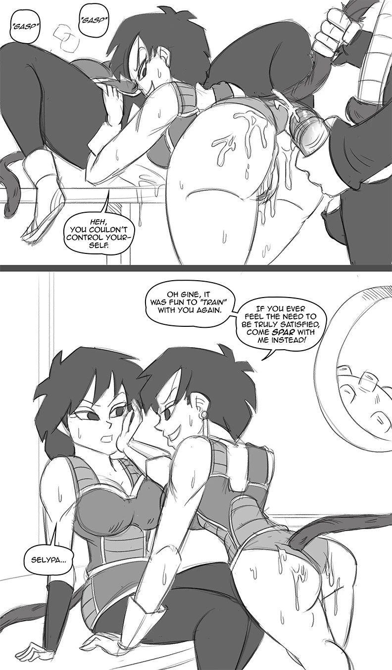 Episode of Gine (Dragon Ball Z) porn comic picture 17