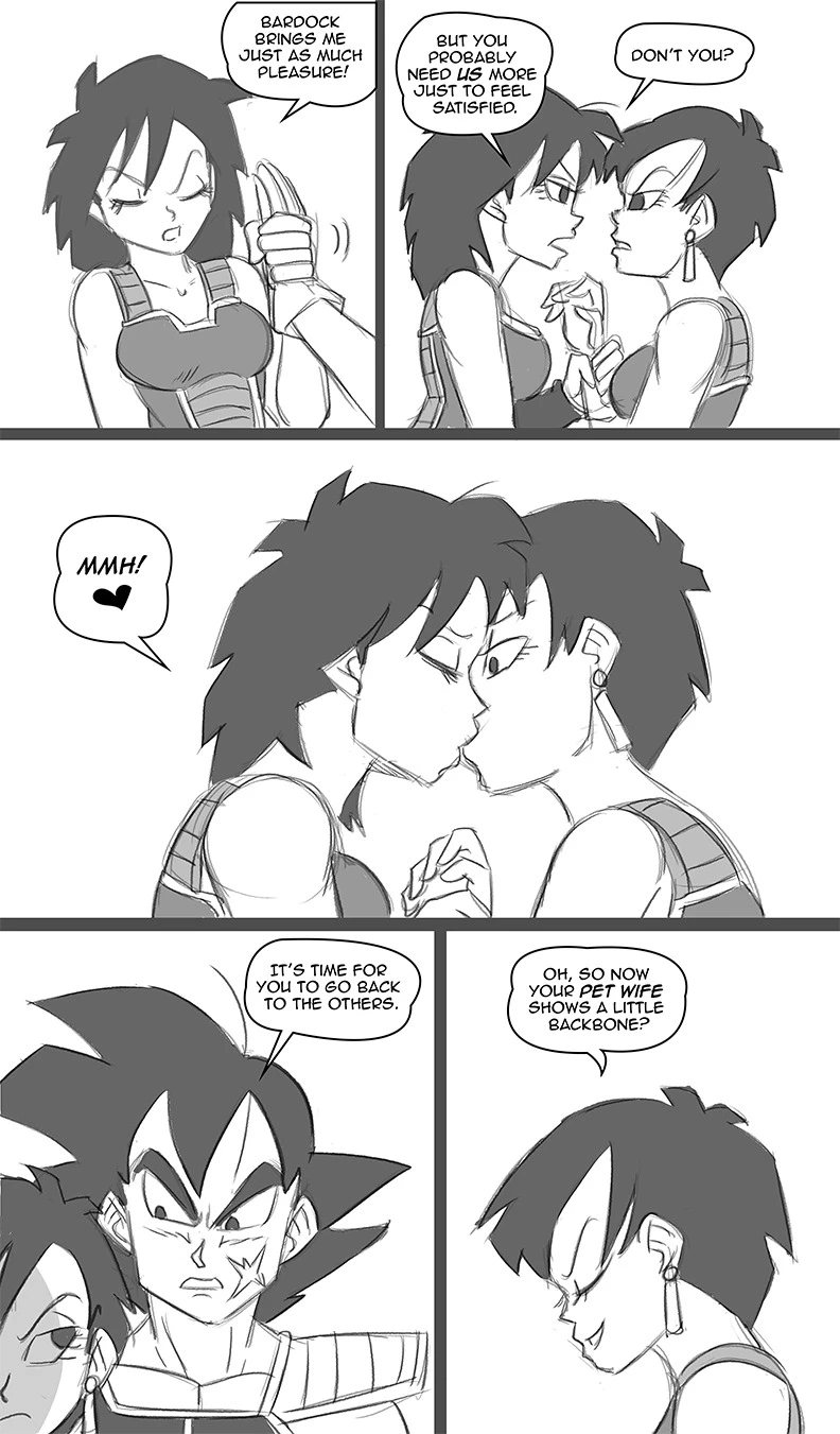 Episode of Gine (Dragon Ball Z) porn comic picture 18