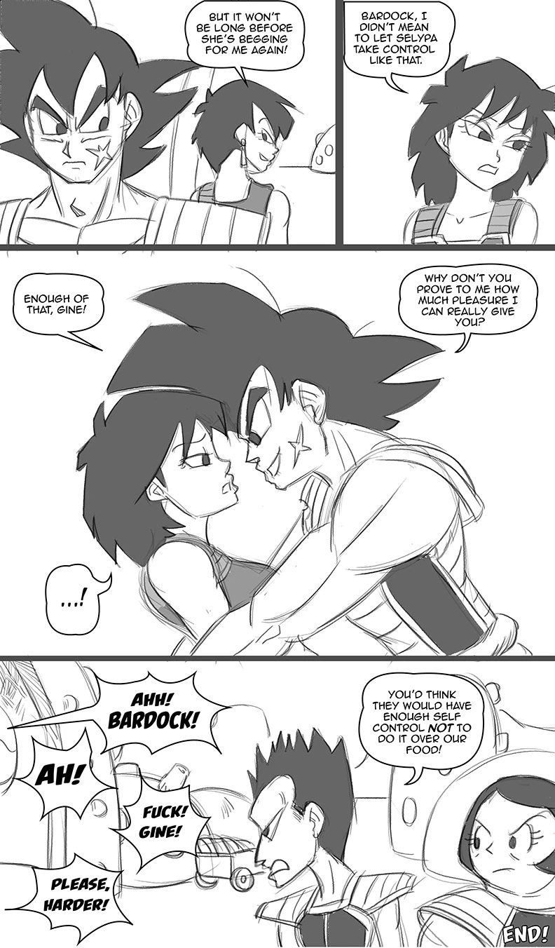 Episode of Gine (Dragon Ball Z) porn comic picture 19