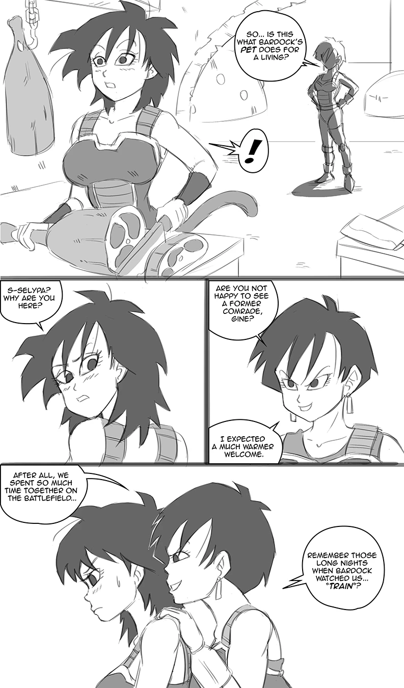 Episode of Gine (Dragon Ball Z) porn comic picture 2