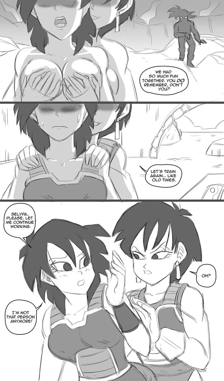 Episode of Gine (Dragon Ball Z) porn comic picture 3