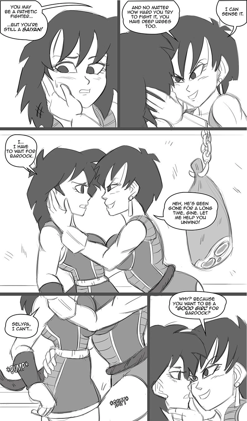 Episode of Gine (Dragon Ball Z) porn comic picture 4