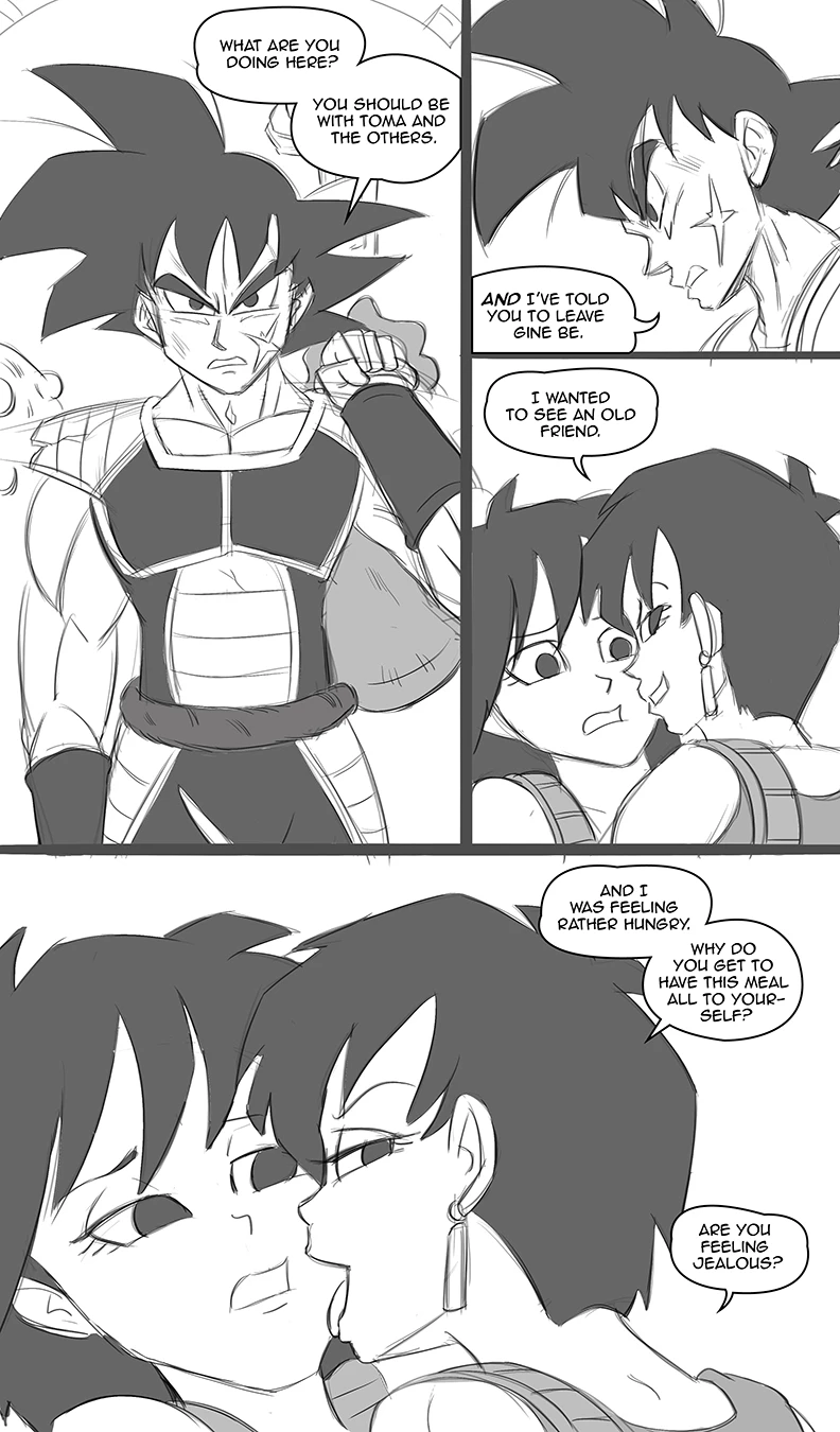 Episode of Gine (Dragon Ball Z) porn comic picture 8