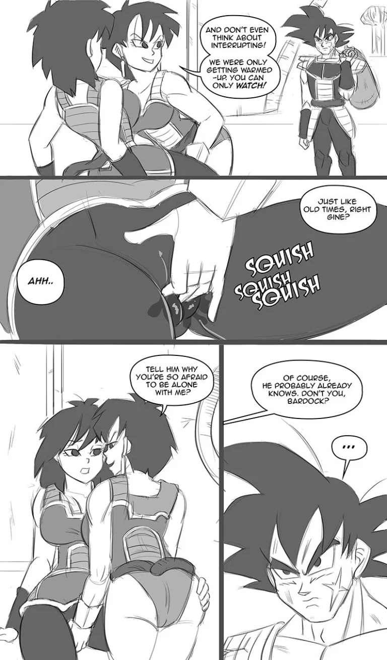 Episode of Gine (Dragon Ball Z) porn comic picture 9