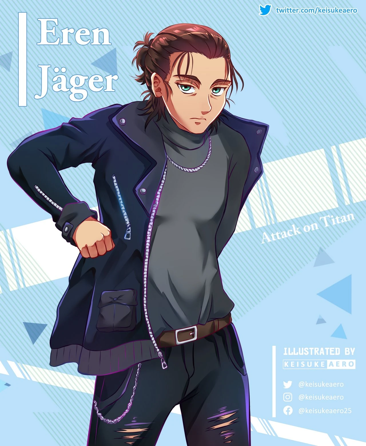 Eren x Pieck porn comic picture 5