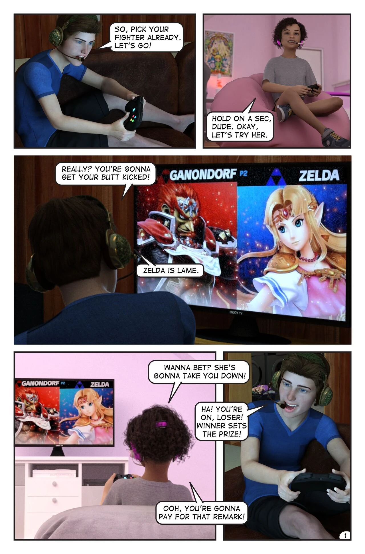 Erin! / Aaron porn comic picture 3