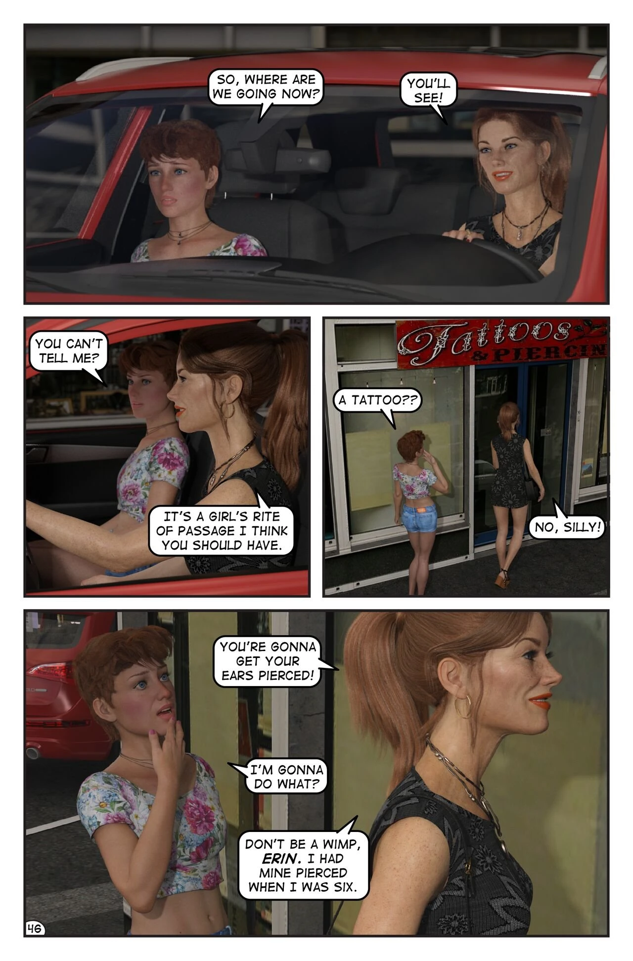 Erin! / Aaron porn comic picture 46