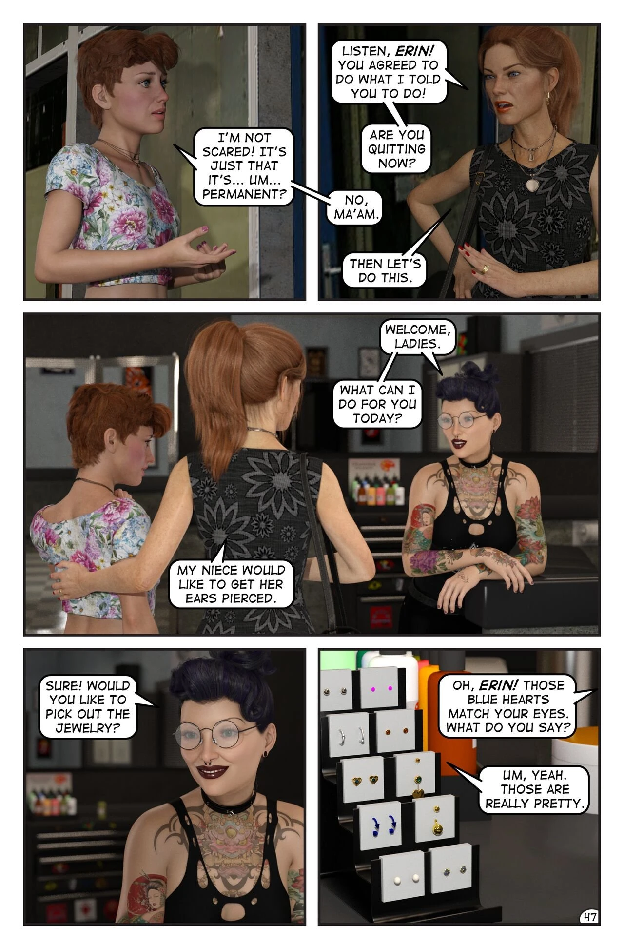 Erin! / Aaron porn comic picture 47